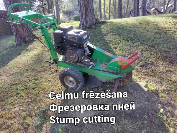 Celmu frēzēšana